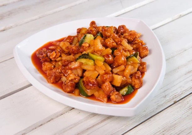 Свинина с ананасом