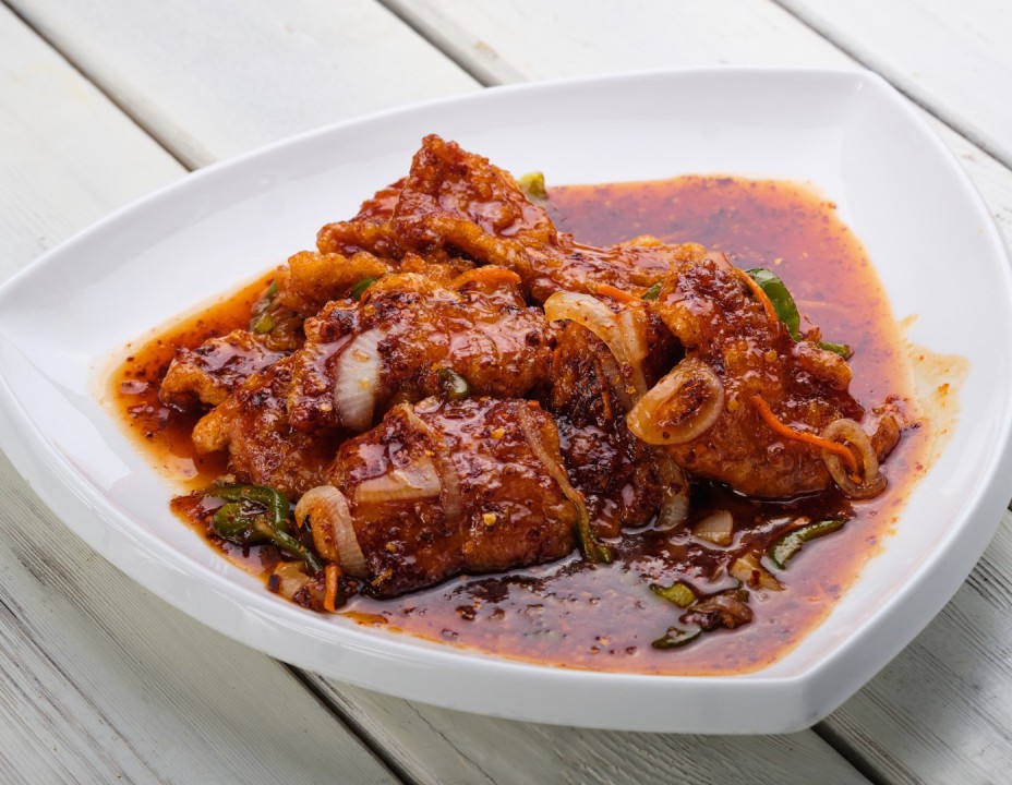 Гобажоу в остром соусе