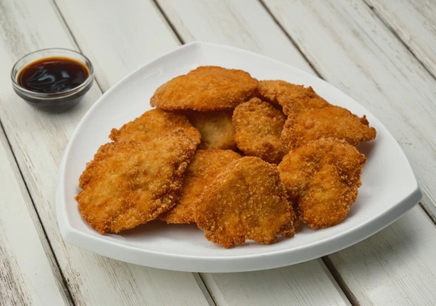 Куриное филе в сухарях