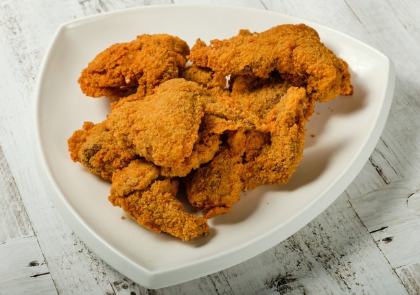 Хрустящие куриные крылышки