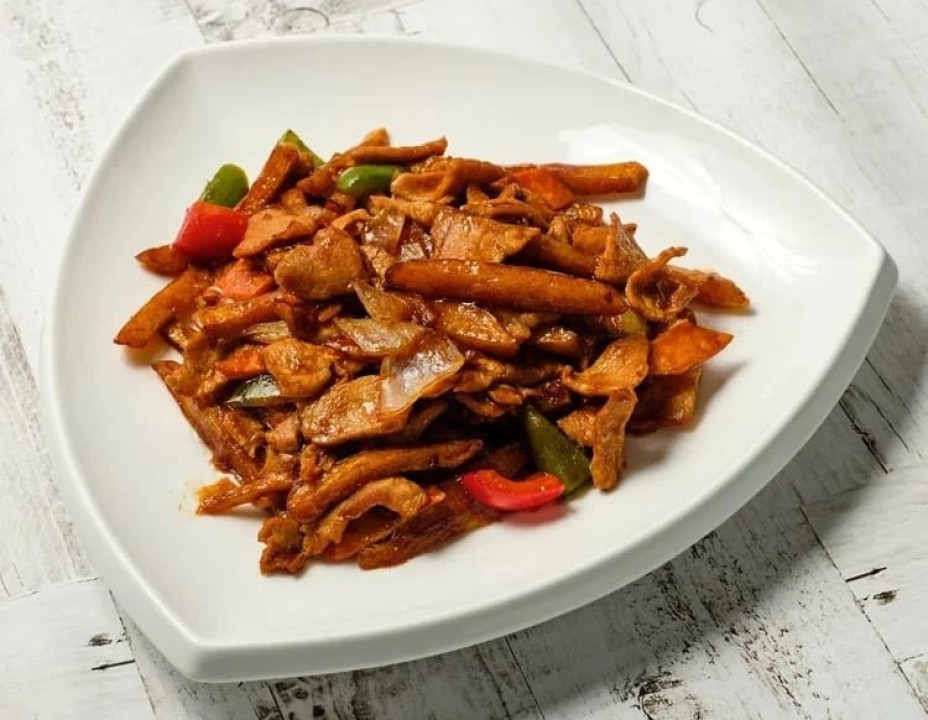 Свинина тушеная с картофелем