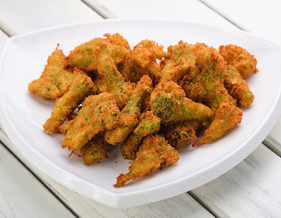 Брокколи в сухарях