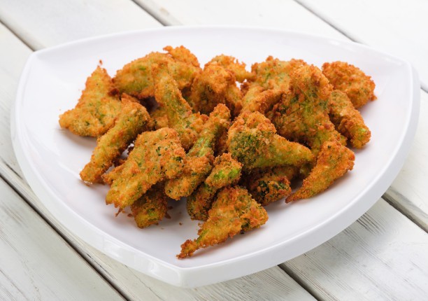 Брокколи в сухарях