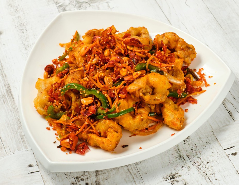 Кальмары в кляре