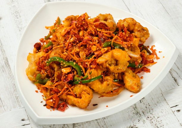 Кальмары в кляре