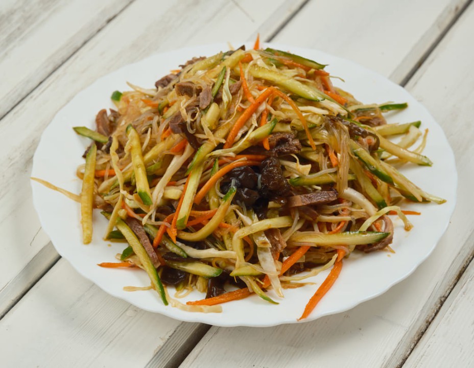 Домашний салат с фунчезой