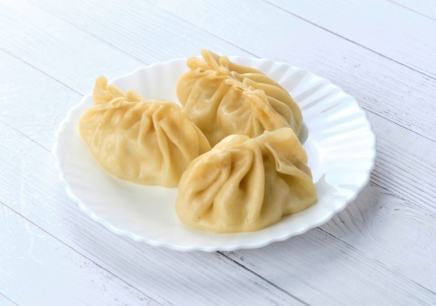 Момо вареное с курочкой