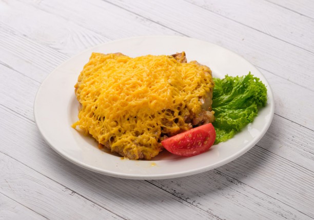 Отбивная из свинины по-капитански