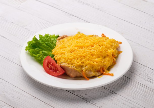 Отбивная из свинины по-французски