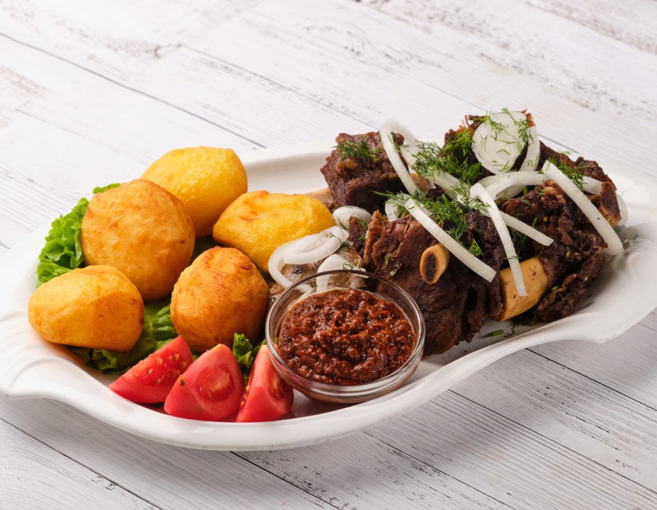 Тушеные ребра из говядины