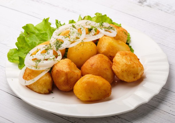 Картошка отварная и обжаренная