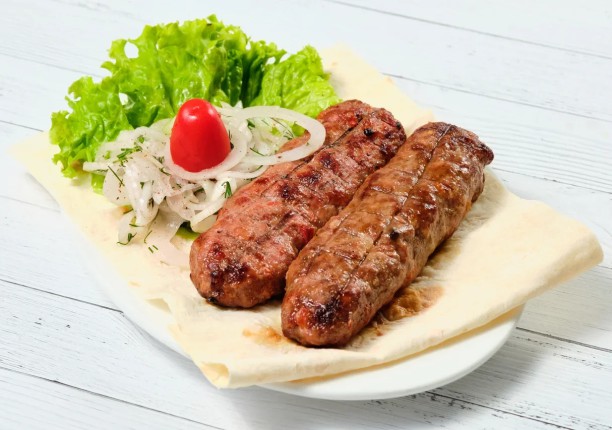 Люля кебаб из свинины и говядины