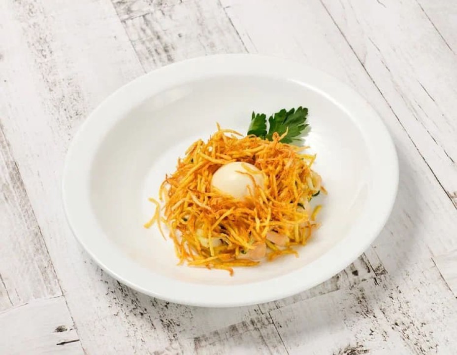 Салат "Гнездо глухаря"