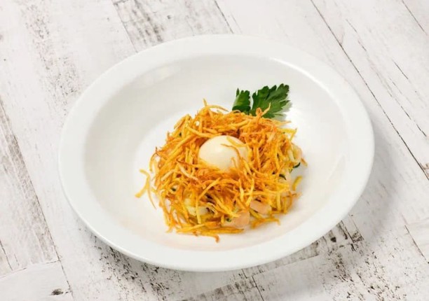 Салат "Гнездо глухаря"