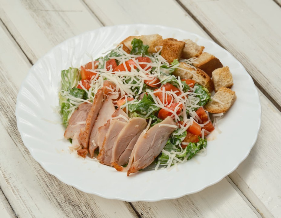 Салат "Цезарь с курицей"