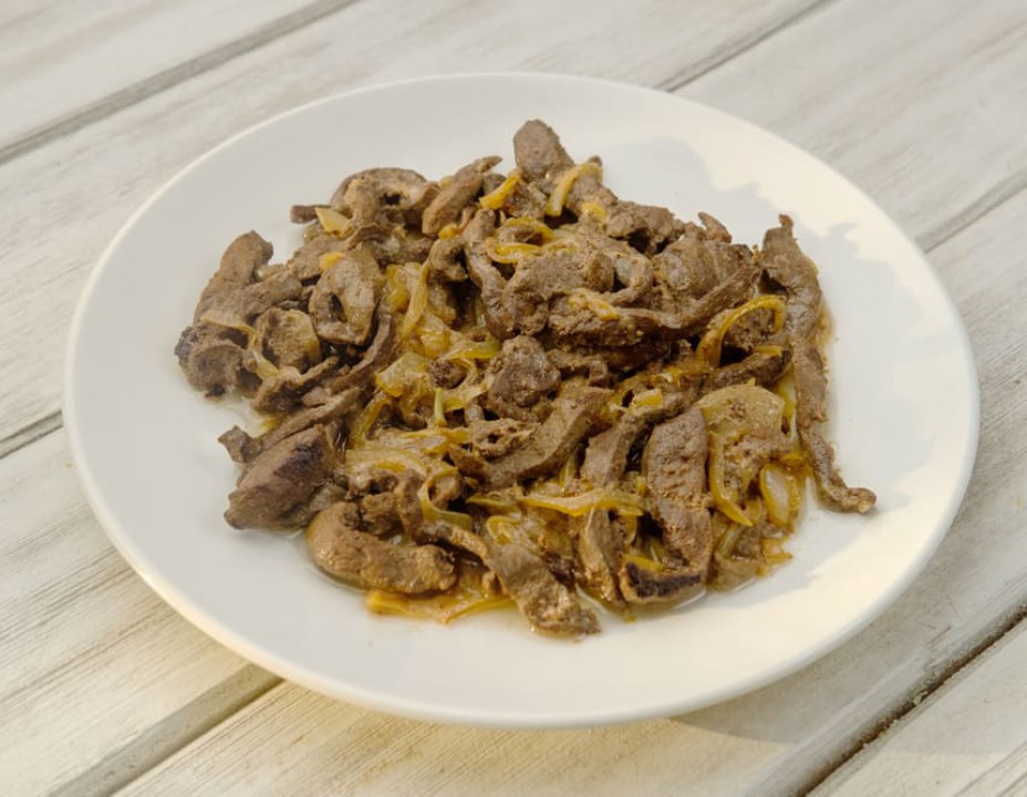 Печень в сметане