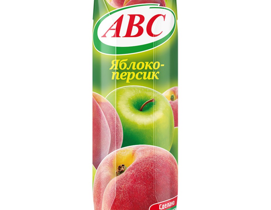Сок "АВС", Яблоко-Персик