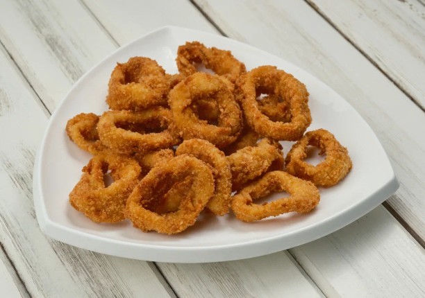 Кальмары в сухарях