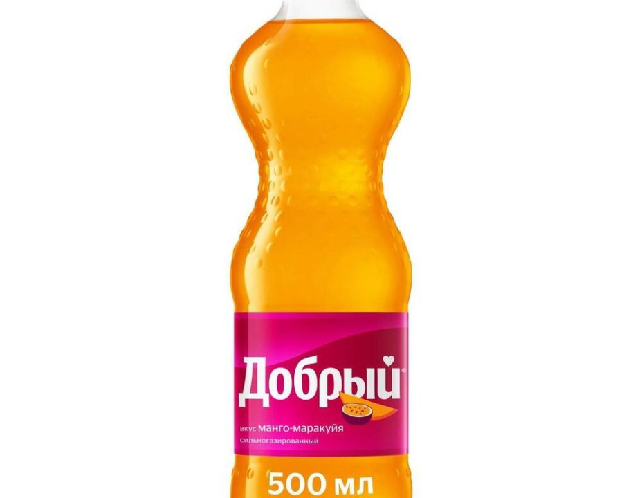 Добрый, сильногазированный Манго - маракуйя1