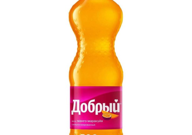 Добрый, сильногазированный Манго - маракуйя1