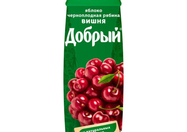 Сок "Добрый", Яблоко, вишня, черноплодная рябина