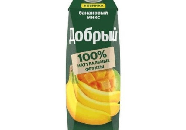 Сок "Добрый", Банановый микс