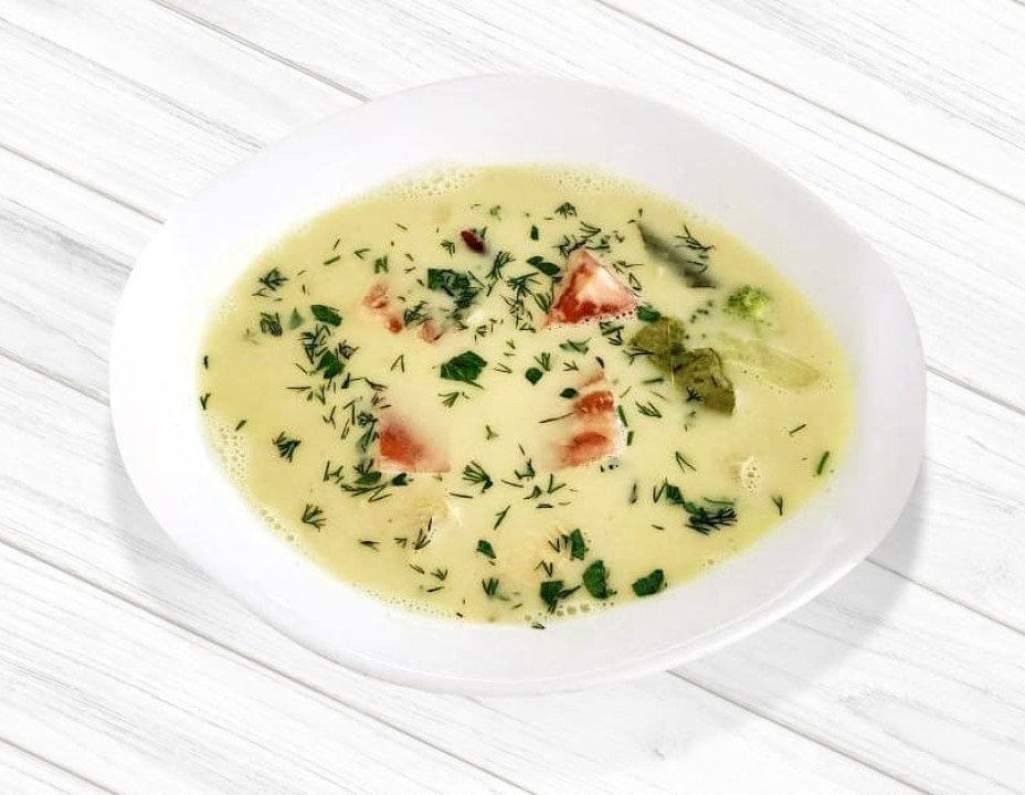 Тайский суп "Зеленый карри"