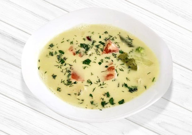 Тайский суп "Зеленый карри"