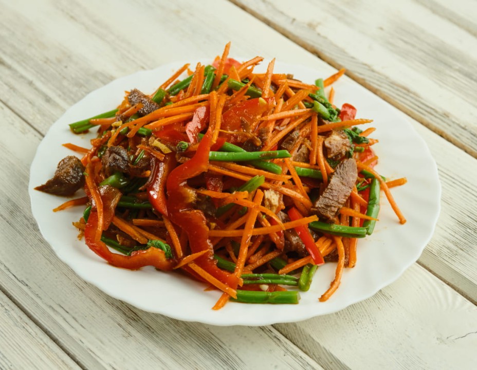 Салат с папоротником